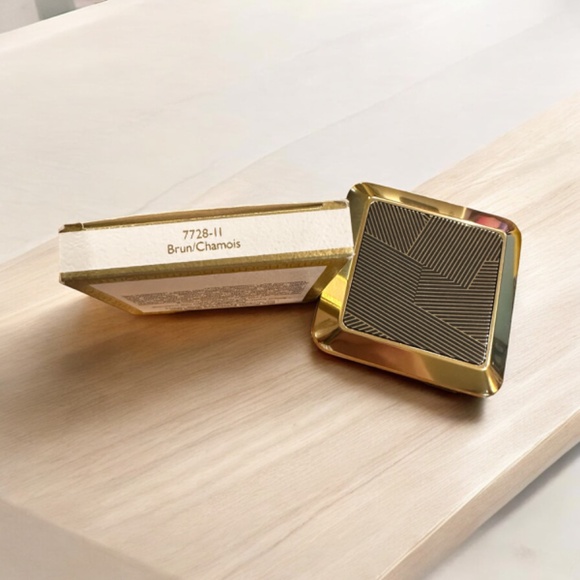 Monteil Paris Rich Powder Eyeshadow Grand Duo-BRUN & CHAMOIS - Picture 2 of 3